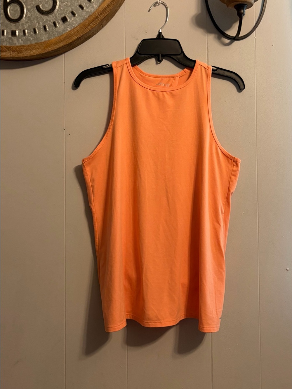 bcg Coral Orange Women's Athletic Tank Top